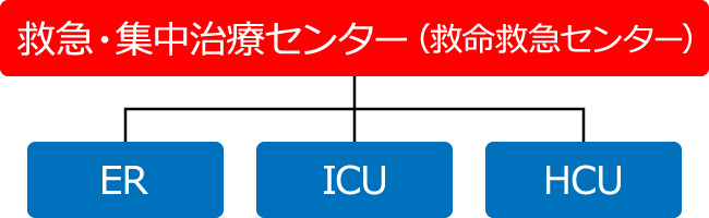 救急・集中治療センター（救命救急センター）