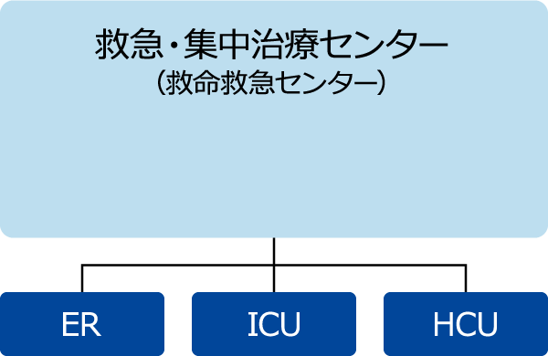 救急・集中治療センター（救命救急センター）